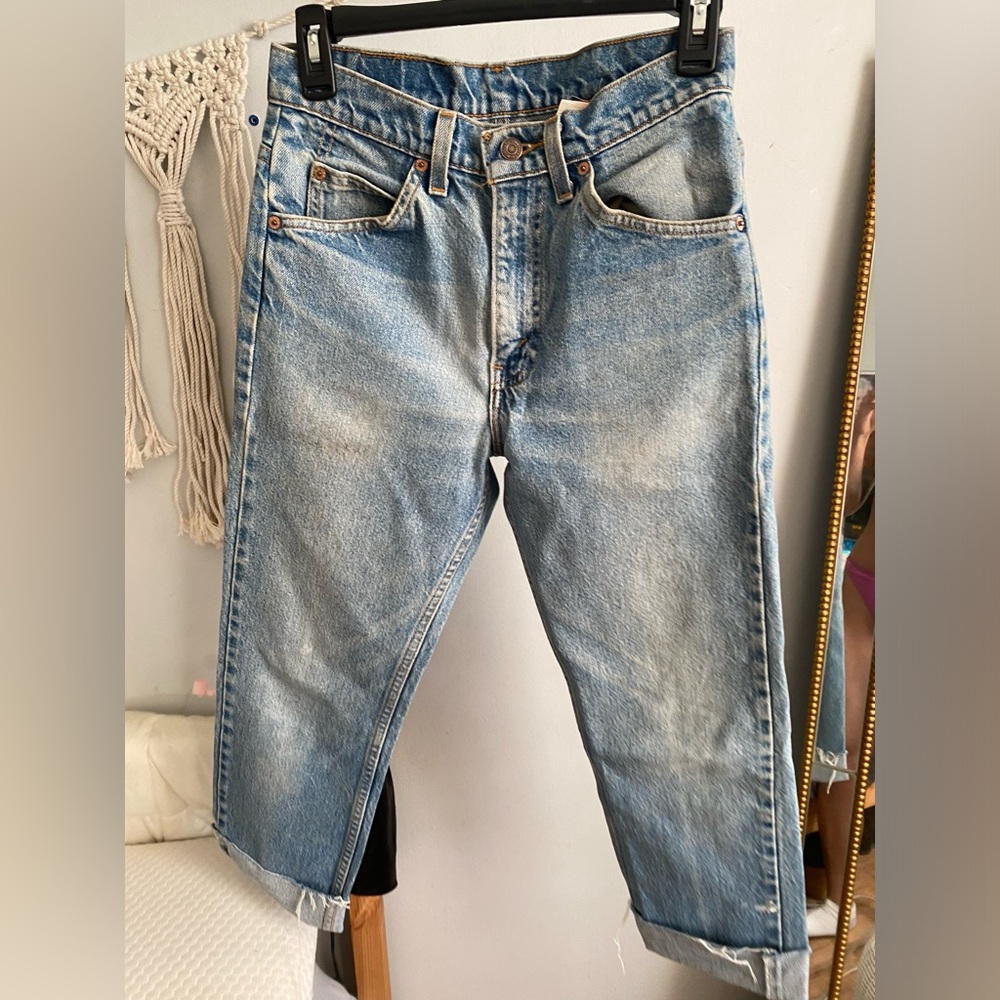 Vintage Levi’s 501 distressed jeans